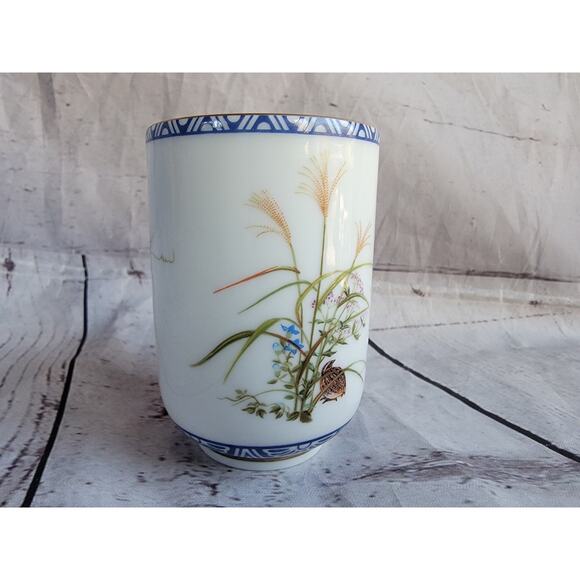 Franklin Porcelain Tea Cup Collection 12 Months of the Year September Quail - Picture 2 of 8